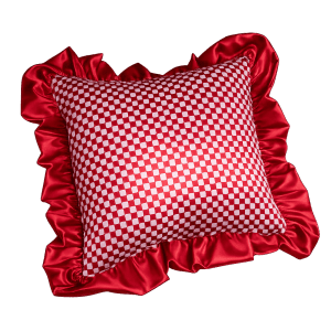 Red Checker - cuscino