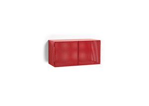 Perforated cabinet